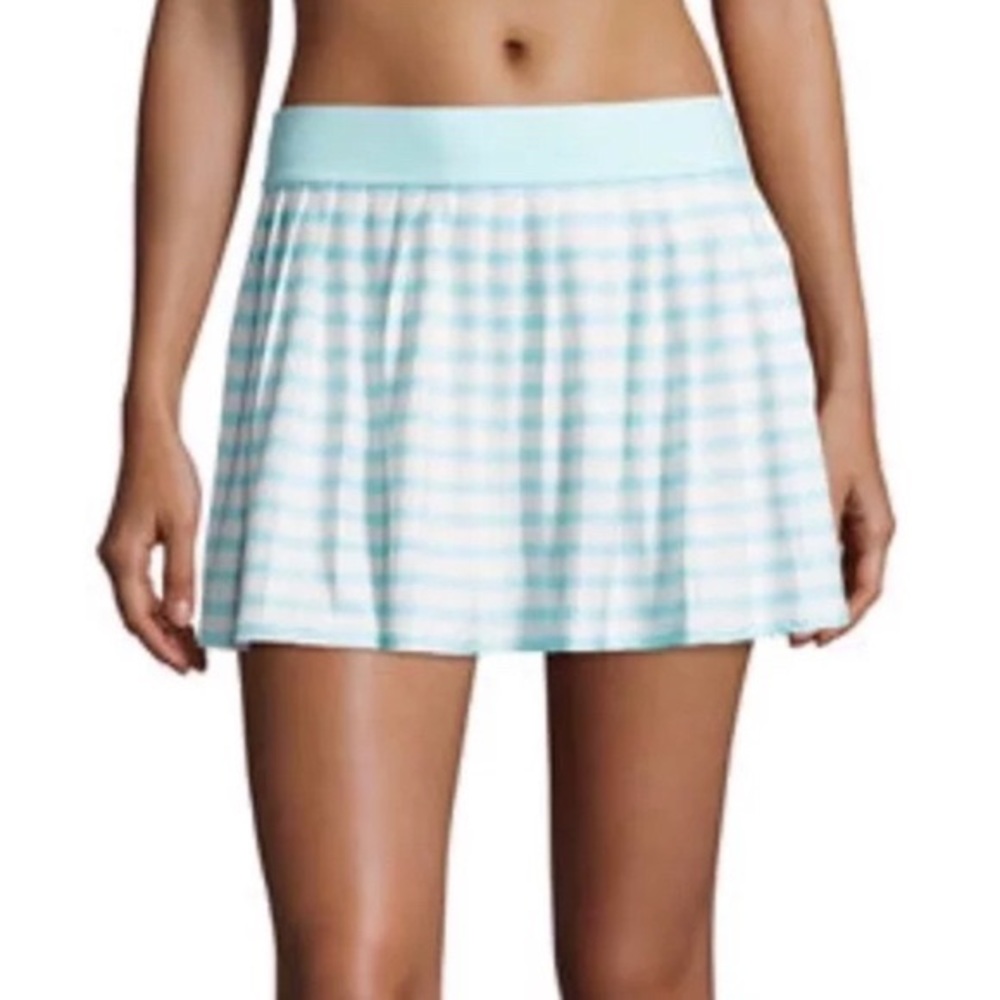 Kate Spade Pleated Swim Skirt Cover Up NWT Sz L